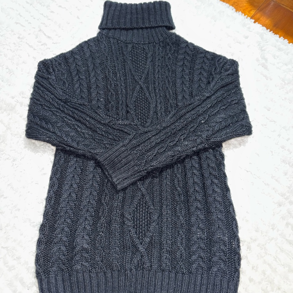 Forever 21 Men's Turtleneck Sweater - Charcoal